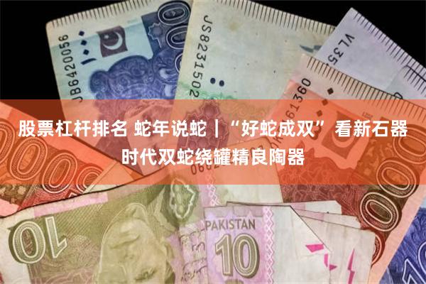 股票杠杆排名 蛇年说蛇｜“好蛇成双” 看新石器时代双蛇绕罐精良陶器