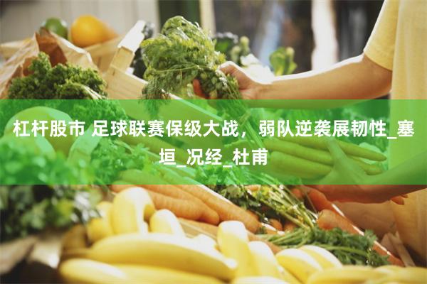 杠杆股市 足球联赛保级大战，弱队逆袭展韧性_塞垣_况经_杜甫