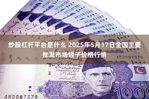 炒股杠杆平台是什么 2025年5月17日全国主要批发市场蛏子价格行情