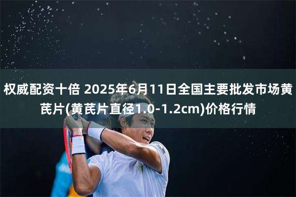 权威配资十倍 2025年6月11日全国主要批发市场黄芪片(黄芪片直径1.0-1.2cm)价格行情