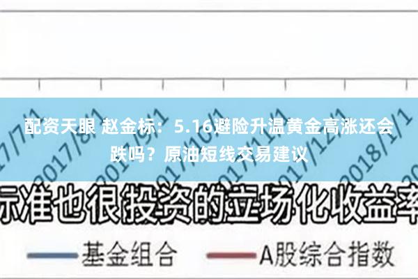 配资天眼 赵金标：5.16避险升温黄金高涨还会跌吗？原油短线交易建议