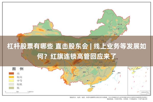 杠杆股票有哪些 直击股东会 | 线上业务等发展如何？红旗连锁高管回应来了