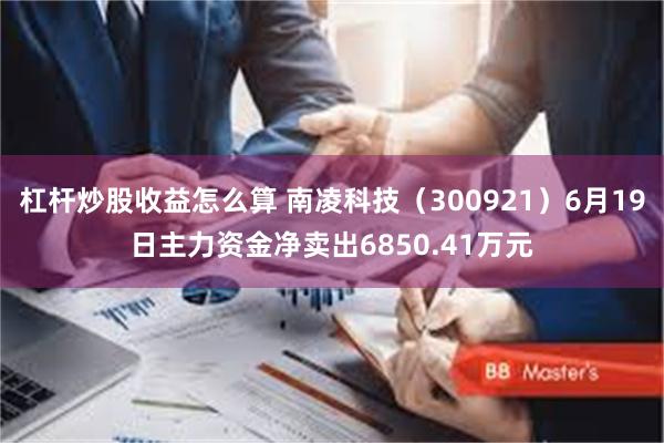 杠杆炒股收益怎么算 南凌科技（300921）6月19日主力资金净卖出6850.41万元