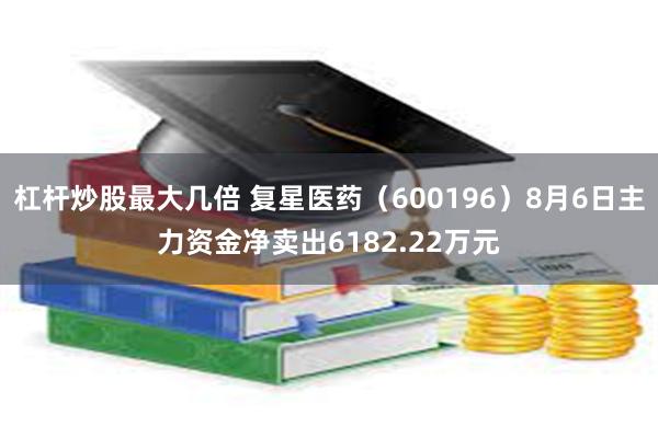 杠杆炒股最大几倍 复星医药（600196）8月6日主力资金净卖出6182.22万元
