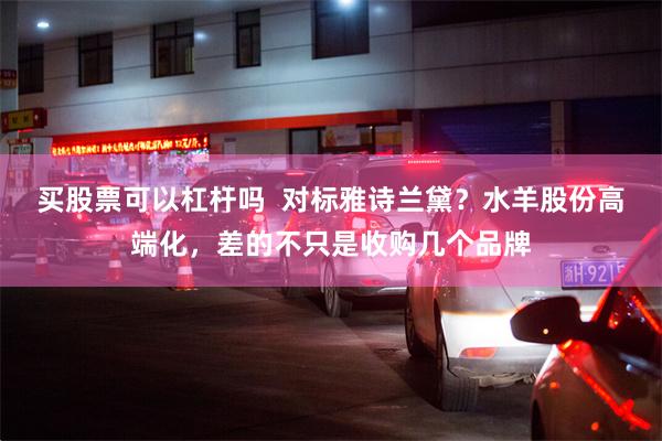 买股票可以杠杆吗 对标雅诗兰黛?水羊股份高端化,差的不只是收购几个品牌