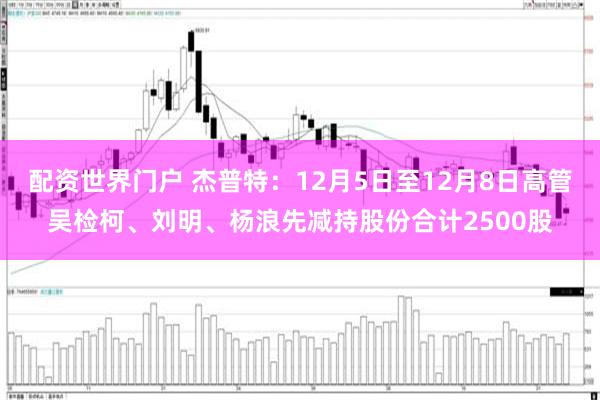 配资世界门户 杰普特：12月5日至12月8日高管吴检柯、刘明、杨浪先减持股份合计2500股