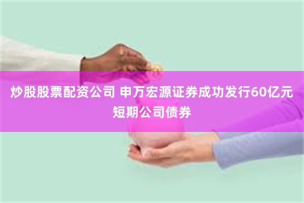 炒股股票配资公司 申万宏源证券成功发行60亿元短期公司债券