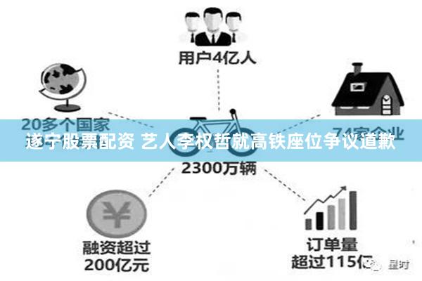 遂宁股票配资 艺人李权哲就高铁座位争议道歉